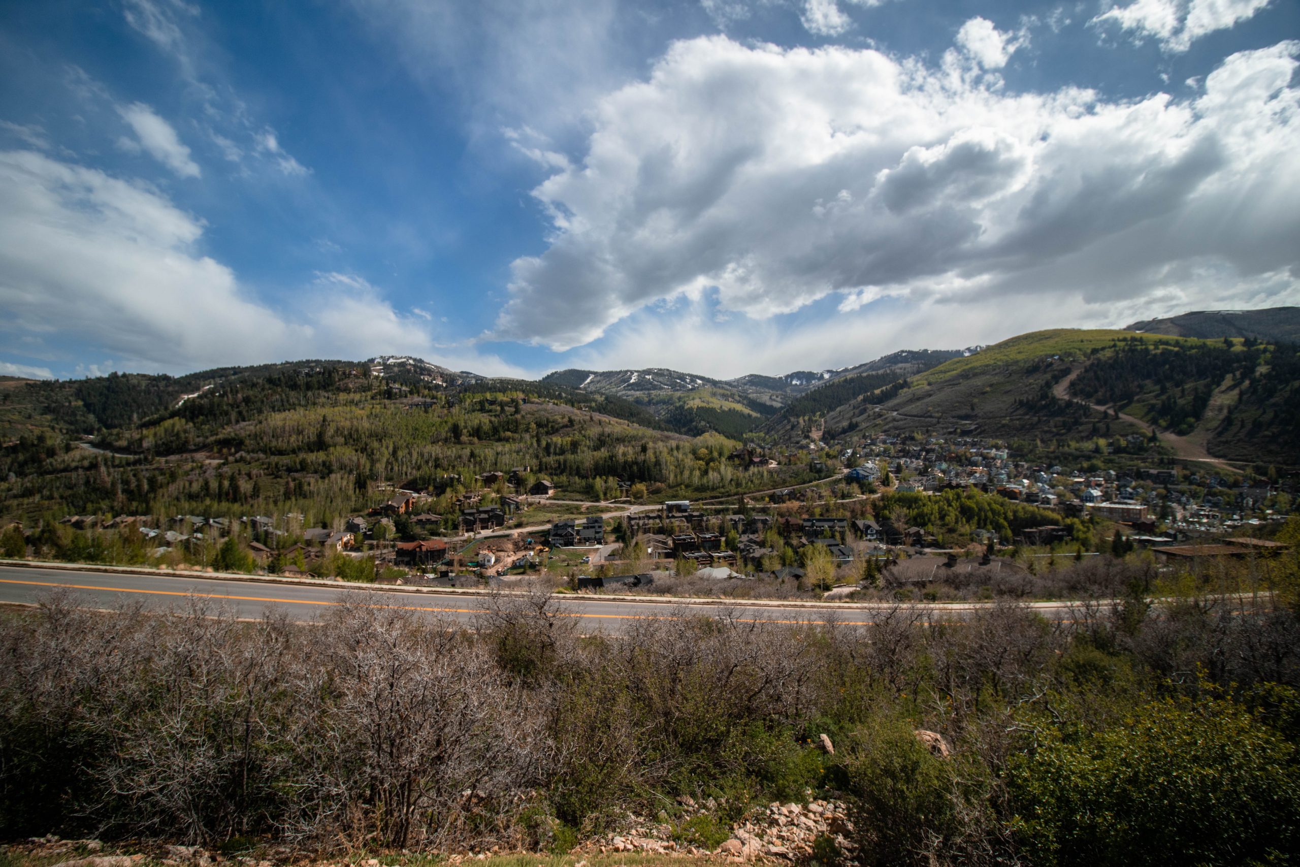 Gorgeous views overlooking Park City.